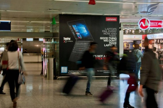 Bangalore Airport Wall Branding - Domestic-96