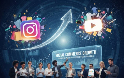 Social Commerce Growth | Instagram | YouTube into Sales Machines