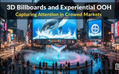 3D Billboards | OOH Capturing Attention in Crowded Markets