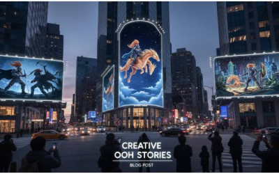 Creative Storytelling Through Large Format OOH Media | Elyts