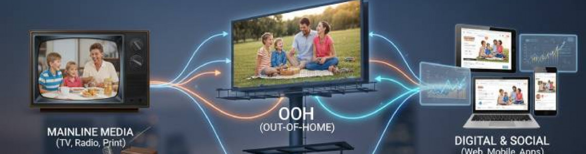 Cross Media Advertising | Integrating Mainline Media | Digitally