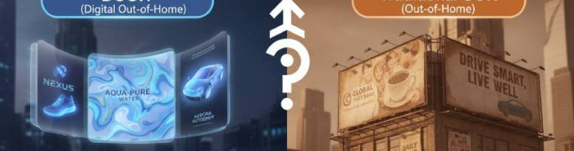 DOOH | Traditional OOH | Which Delivers Better Brand Recall