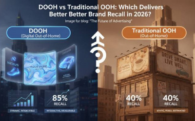 DOOH | Traditional OOH | Which Delivers Better Brand Recall