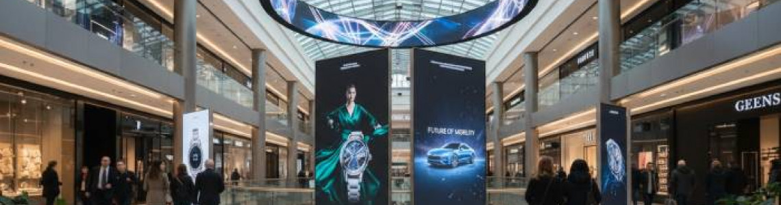 DOOH in Shopping Malls | The Future of Premium Indoor Advertising