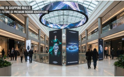 DOOH in Shopping Malls | The Future of Premium Indoor Advertising