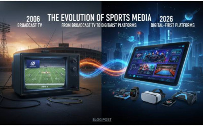 Evolution | Sports Media | Broadcast TV | Digital First Platforms