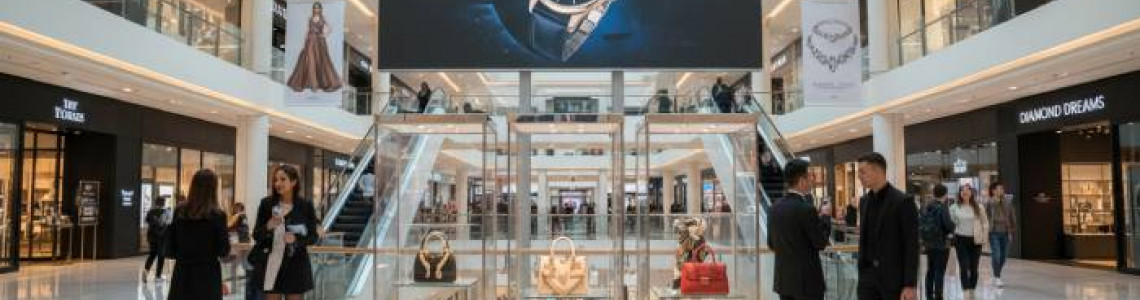 How Luxury Brands Use Mall Media to Influence Purchase Decisions
