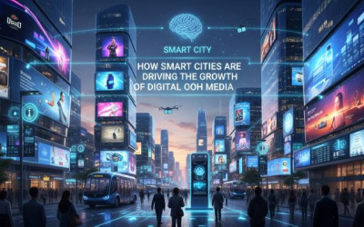 How Smart Cities Are Driving the Growth of Digital OOH Media