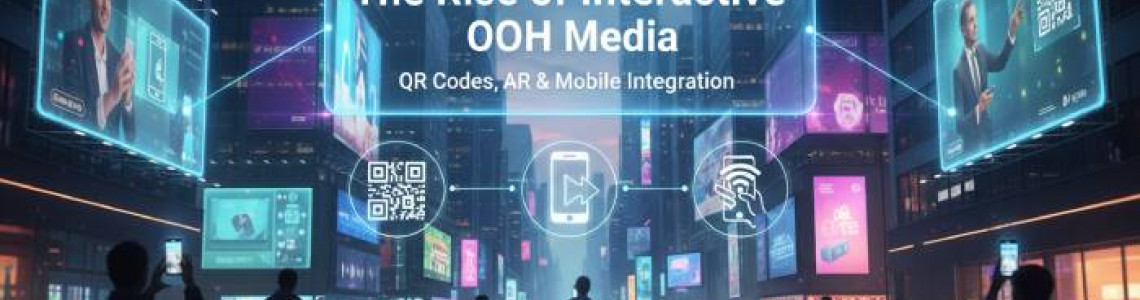 Interactive OOH Media | QR Codes | AR | Mobile Integration