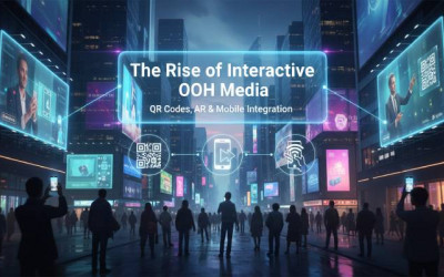 Interactive OOH Media | QR Codes | AR | Mobile Integration