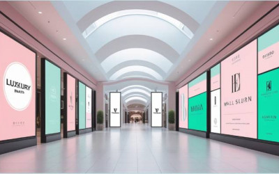 Leveraging Mall Media | Luxury Brand Advertising | Digitally