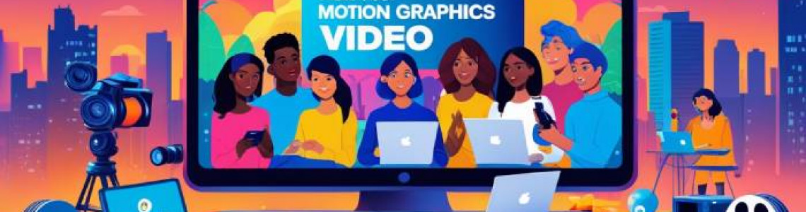 Motion Graphics in AD Films | Visual First Brand Communication