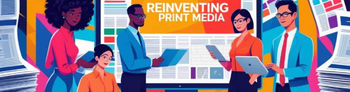 Reinventing Print Media | Newspapers Are Going Hybrid | Digitally Reinventing Print Media | Newspapers Are Going Hybrid | Digitally