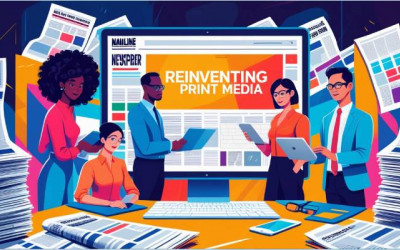 Reinventing Print Media | Newspapers Are Going Hybrid | Digitally