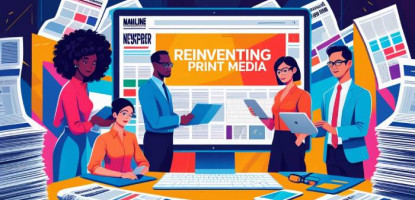 Reinventing Print Media | Newspapers Are Going Hybrid | Digitally