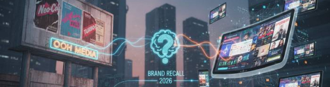 OOH Media |  Digital Ads | Which Delivers Better Brand Recall