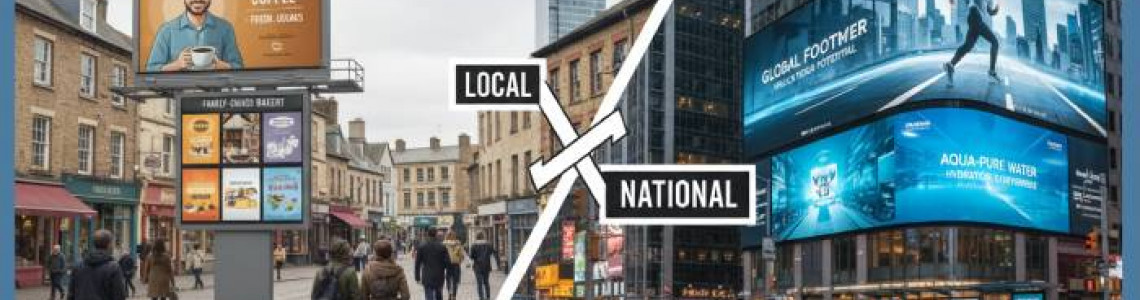 OOH Media for Local | National Brands Choosing the Right Strategy