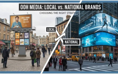 OOH Media for Local | National Brands Choosing the Right Strategy