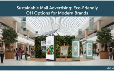 Sustainable Mall Media | Eco Friendly OOH Options | Modern Brands