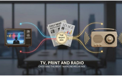 TV | Print | Radio | Choosing the Right Mainline Media Mix