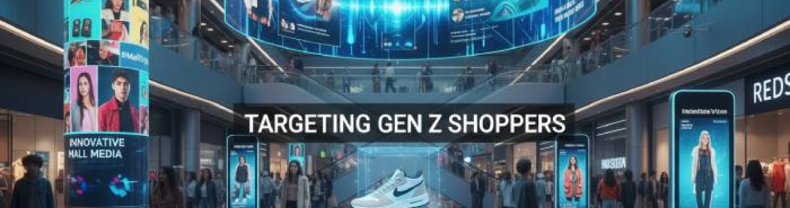 Targeting Gen Z Shoppers Through Innovative Mall Media Formats