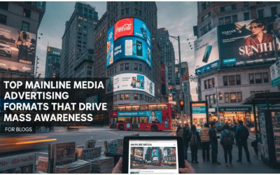 Top Mainline Media Advertising Formats That Drive Mass Awareness