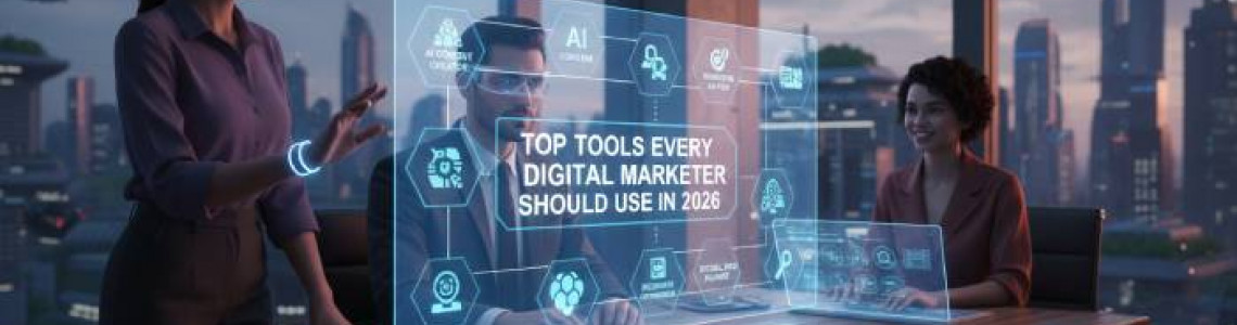 Top Tools Every Digital Marketer Should Use in 2026 | Digitally
