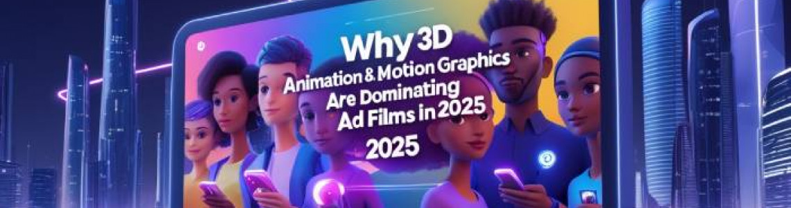 Why 3D Animation | Motion Graphics | Dominating Ad Films in 2025