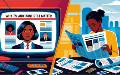 Why TV and Print Still Matter The Power of Mainline Media in 2025