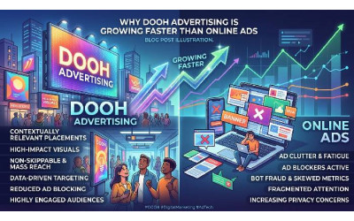 Digital Out of Home Advertising Is Growing Faster Than Online Ads