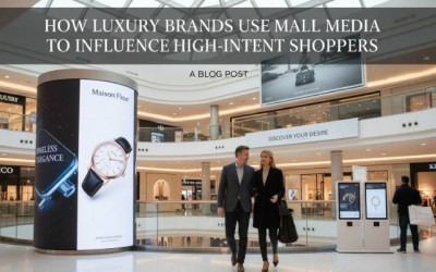 How Luxury Brands Use Mall Media | Influence High Intent Shoppers