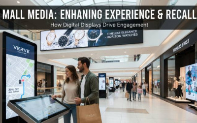 How Mall Media Enhances Shopper Experience and Brand Recall