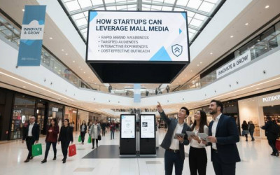 How Startups Can Leverage Mall Media for Rapid Brand Awareness