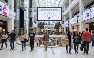 Psychology | Why Mall Media Influences Buying Decisions | Digital