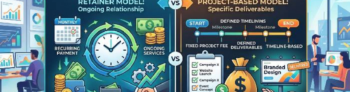 Retainer | Project Based Models | Pricing Structures | Digitally