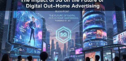 The Impact of 5G on the Future of Digital Out of Home Advertising
