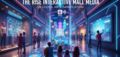 The Rise of Interactive Mall Media | QR Codes | AR | Gamification