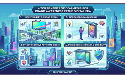 Top Benefits of OOH Media for Brand Awareness in the Digital Era