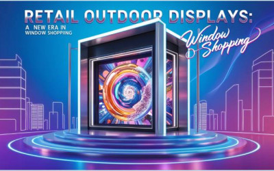 Retail Outdoor Displays | Window Shopping | Digital Marketing