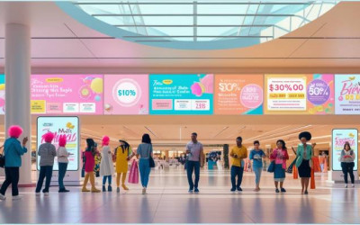 Boosting Seasonal Sales | Creative Mall Media Campaigns | Digital