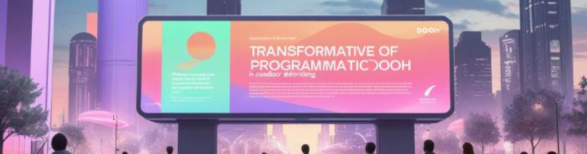 Programmatic DOOH | Transforming Outdoor Advertising | Digitally