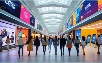 Interactive Mall Media Campaigns | Driving Brand Recall | Digital