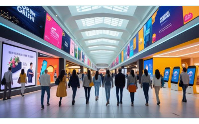 Interactive Mall Media Campaigns | Driving Brand Recall | Digital