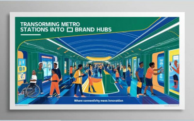 Transforming Metro Stations | Brand Hubs | Digital Marketing