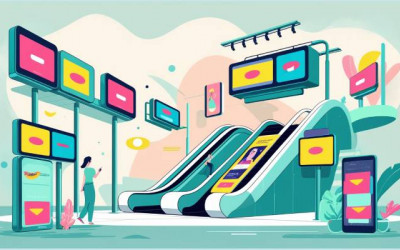 Mall Media | Escalator Wraps | Digital Screens | Elyts Branding