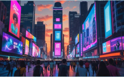 Digital Billboards | Dominating | Urban Landscapes | Marketing
