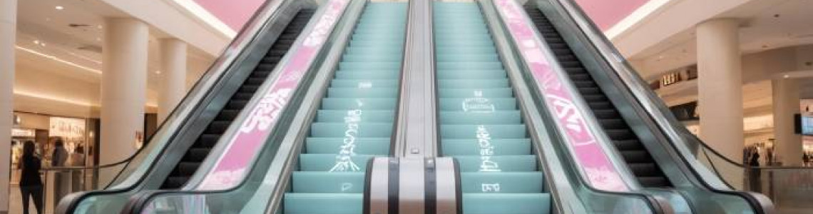 Escalator Branding | Mall Advertising | Digital Marketing | Elyts