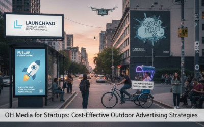 OOH Media for Startups | Cost Effective Outdoor Advertising