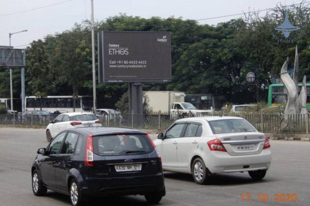 Hebbal Flyover Backlit Advertising-44