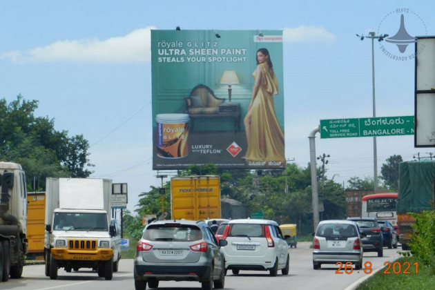 Tumkur Road Nelamangala Unipole Advertising-93